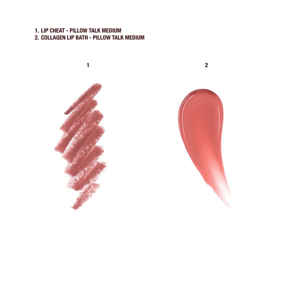 PILLOW TALK MINI GLOSSY LIPS DUO MEDIUM (SET PARA LABIOS)